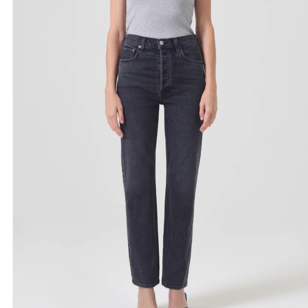 Size 28 Agolde high rise stove tap jeans
